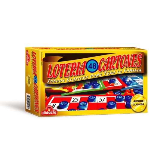 DIDACTA LOTERIA 48 CARTONES