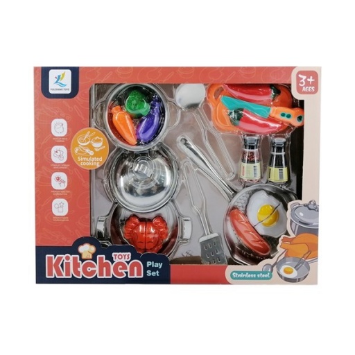 SET COCINA METAL CON ACCS CAJA 5796