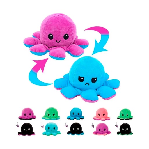 PELUCHE PHI PHI PULPOS REVERSIBLE