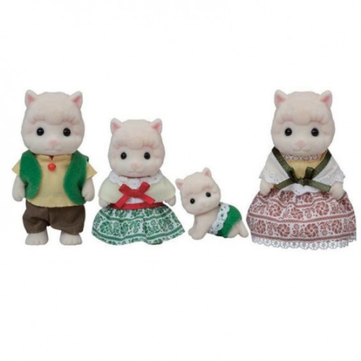 SYLVANIAN FAMILIES FAMILIA DE ALPACAS WOOLLY