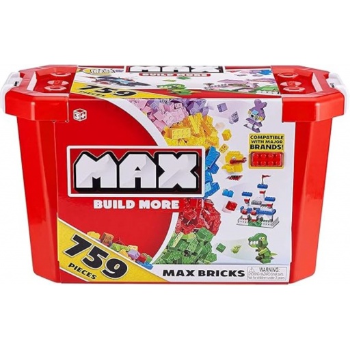 MAX CAJA RECREATIVA CON 759 PCS