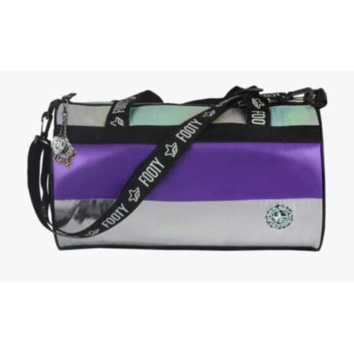 BOLSO FOOTY RAYAS BRILLO DEPORTIVO