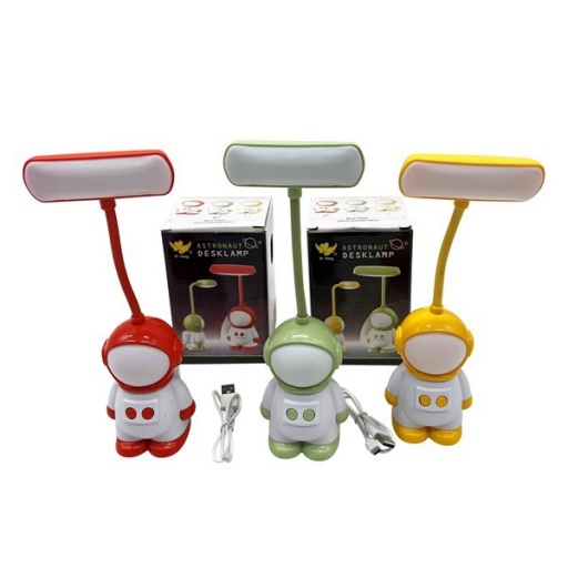 LAMPARA LED INFANTIL ASTRONAUTA USB 8358