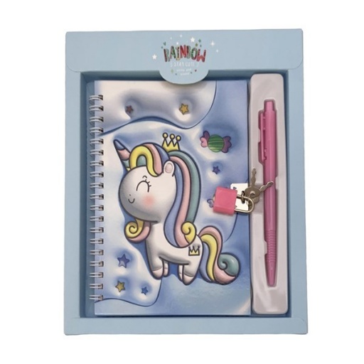 DIARIO INTIMO CON LLAVE Y LAPICERA UNI 1209