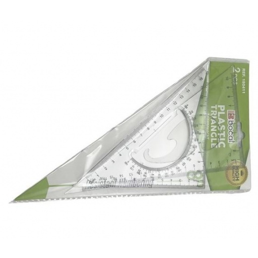 JUEGO GEOMETRIA ESCUADRAS X 2 BOLSA 1183