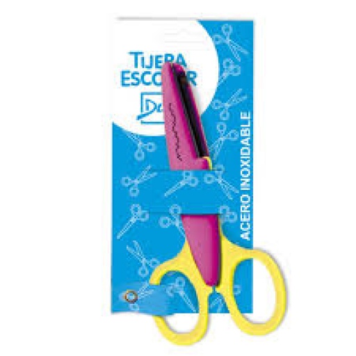 TIJERA 14 CM INFANTIL ONDAS Y PICOS VARIOS