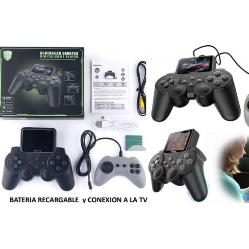 CONSOLA RETRO PVC  CONECCION A TV