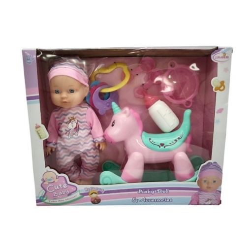 BEBOTE CON MECEDORA Y ACCS EN CAJA 6594