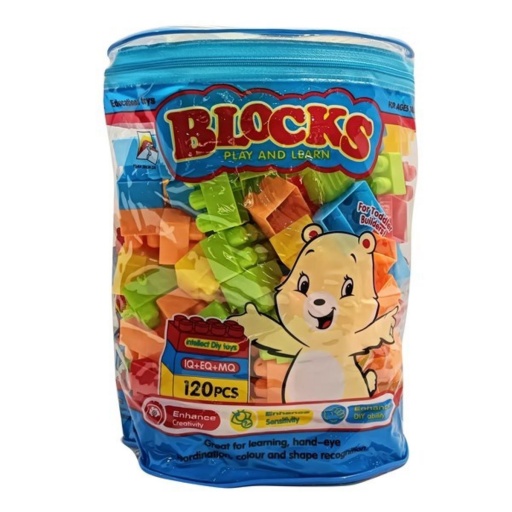 BLOQUES X120 PIEZAS EN BOLSA PVC 6760