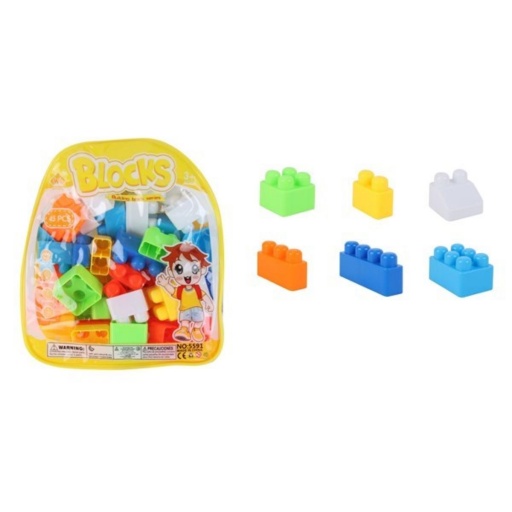 BLOQUES X45 PIEZAS EN MOCHILA BOLSA 5853