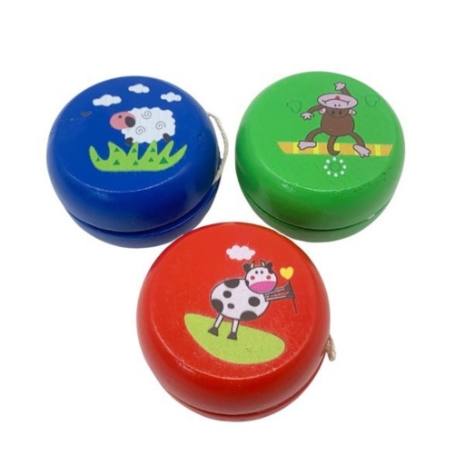 YOYO MADERA CON DISEOS 9015