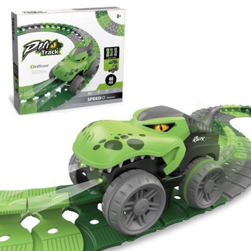 PISTA AUTOS DINO 46 PIEZAS EN CAJA 7094