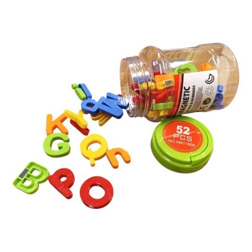 LETRAS Y NUMEROS MAGNETICOS X52 TUBO7859