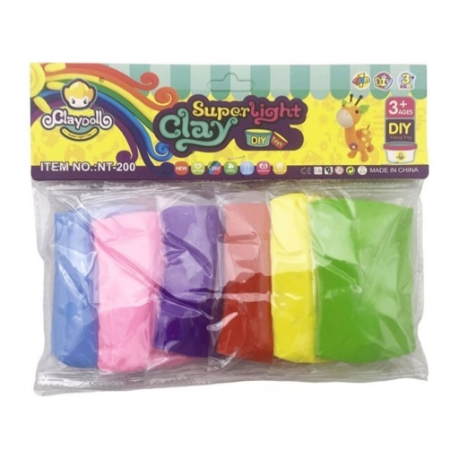 MASA PARA MODELAR SOFT X6 15G COLORES 0828