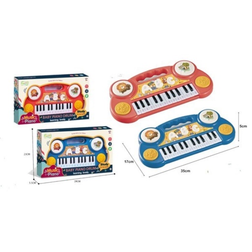 ORGANO TECLADO LUZ Y SONIDO 3AA CAJA 6591