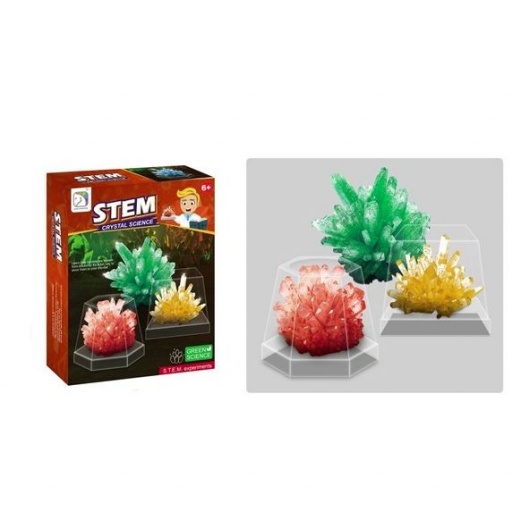 JUEGO DE CIENCIA CRISTALES EN CAJA