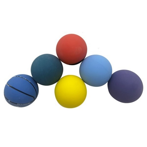 PELOTA GOMA SALTARINA COLORES 0743