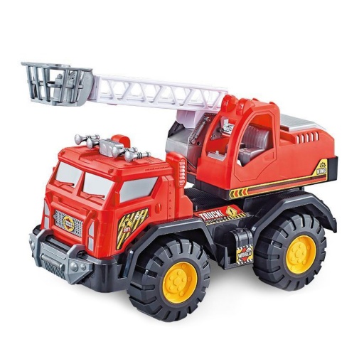 CAMION CON GRUA A FRICCION EN BOLSA BOMBERO