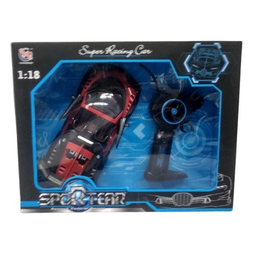 AUTO CON CONTROL REMOTO  LUZ 3+2AA  0374