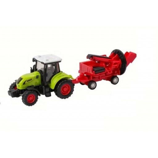 TRACTOR CON GRUA EN BURBUJA 7643