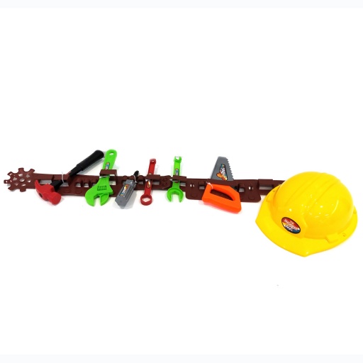 HERRAMIENTAS CON CASCO 6 PCS