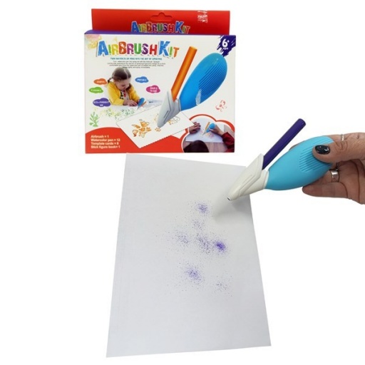 AEROGRAFO CON STENCIL CAJA 9690