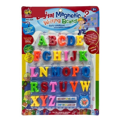 LETRAS MAGNETICA NUMEROS PIZARRA TIZA BC 3852