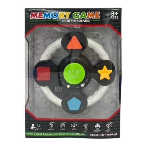 JUEGO MESA MEMORIA CON LUZ SON FORMAS 9104