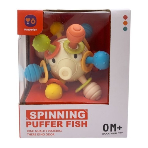 SONAJERO PLAST PEZ GLOBO MORDIL CAJA2485