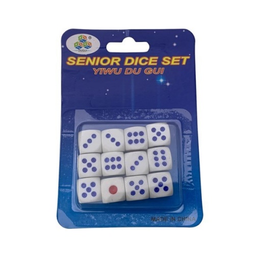 JUEGO MESA DADOS X12 BC 2553
