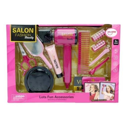 SET BELLEZA CON SECADOR 13 PZAS CAJA 9101