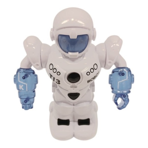 ROBOT CON R CON LUZ Y SONIDO EN CAJA 8998