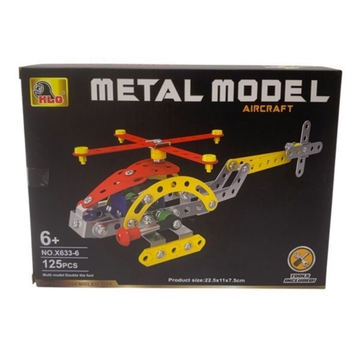 HELICOPTERO ARMAR METAL 125PZAS 2515