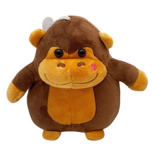PELUCHE MONO CON CORAZON BORDADO 2470