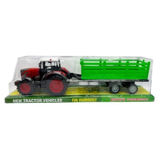 TRACTOR CON ZORRA EN BURBUJA  9142