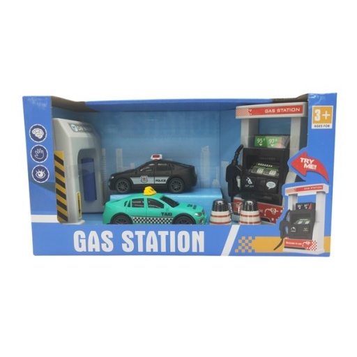 ESTACION SERVICIO CON AUTOS ACC CAJA 9679