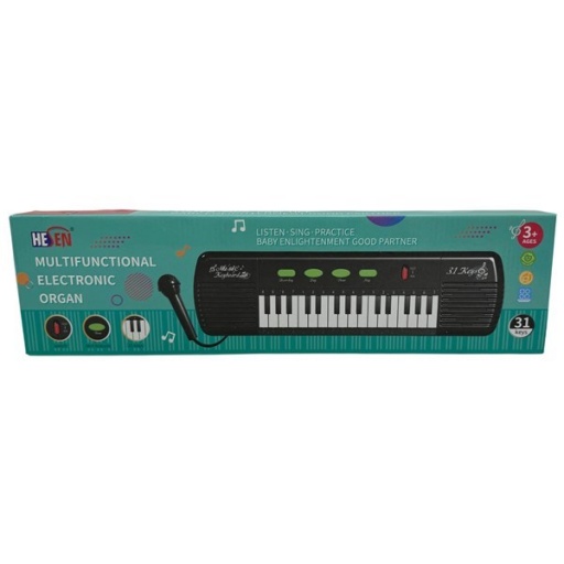 ORGANO CON MICROFONO USB 3AA CAJA 9126