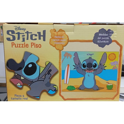 PUZZLE PISO STITCH 35 PIEZAS