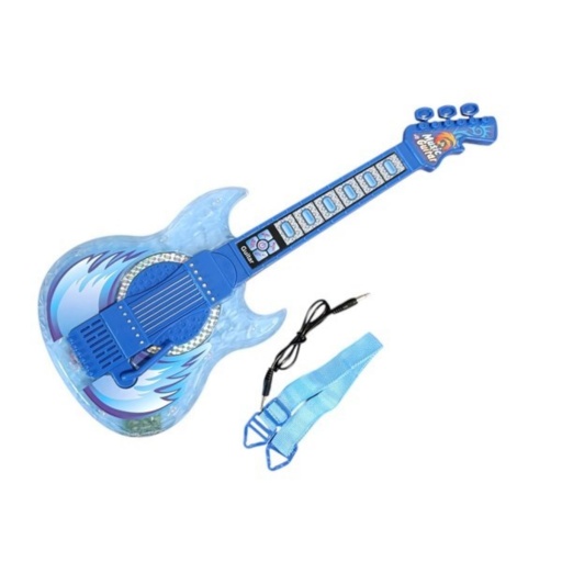 MICROFONO PIE CON GUITARRA LUZ SON AZ 8988