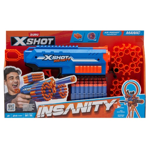 X SHOT INSANITY MANIC CON  24 DARDOS