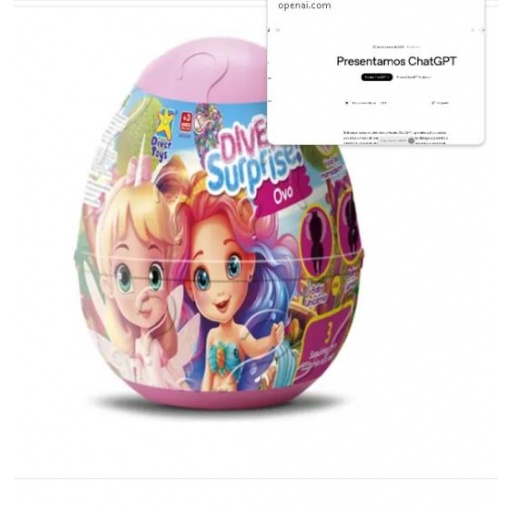 DIVER SURPRISE HUEVO GRANDE C MUECA