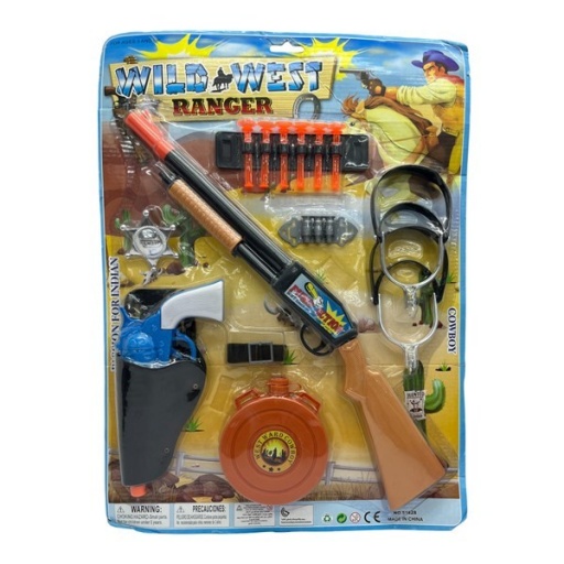 RIFLE CON PISTOLA Y ACCS EN BC 9278