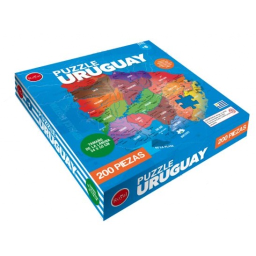 ROYAL PUZZLE 200 P MAPA URUGUAY