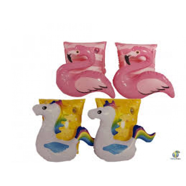 FLOTADOR DE BRAZOS FLAMENGO UNICORNIO 23X23 CM JU3814