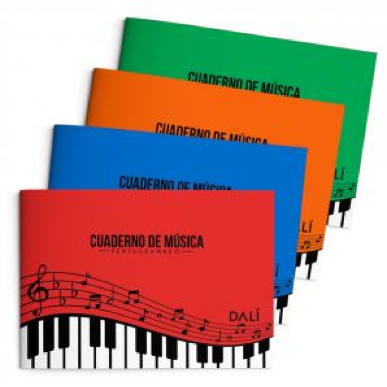 Cuaderno 20 Hs Musica (Pentagramal)