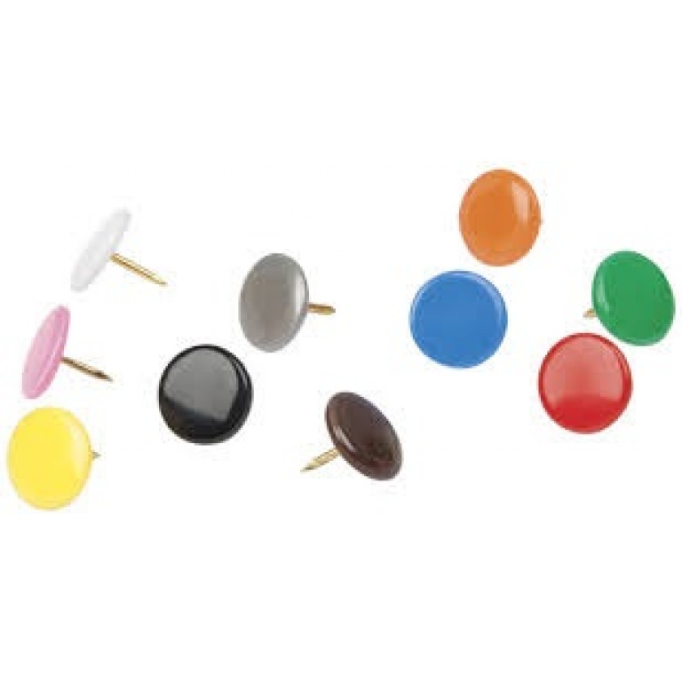 CHINCHES COLORES CAJA X 50