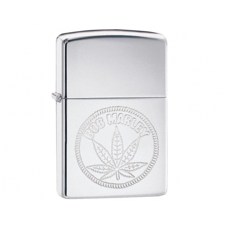 ENCENDEDOR ZIPPO BOB MARLEY ACERO