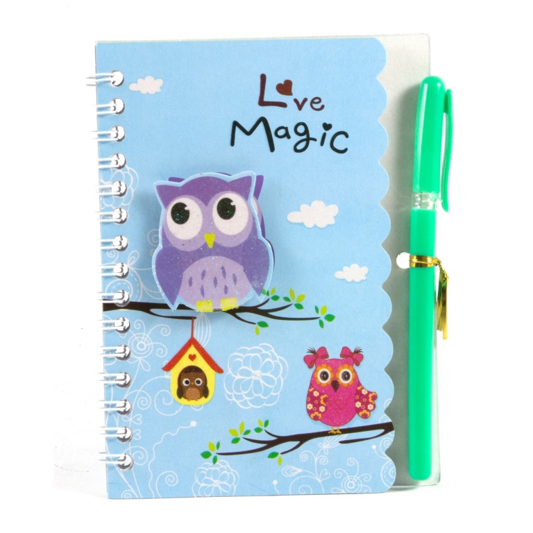 LIBRETA CON ESPIRAL CON LAPICERA   8577