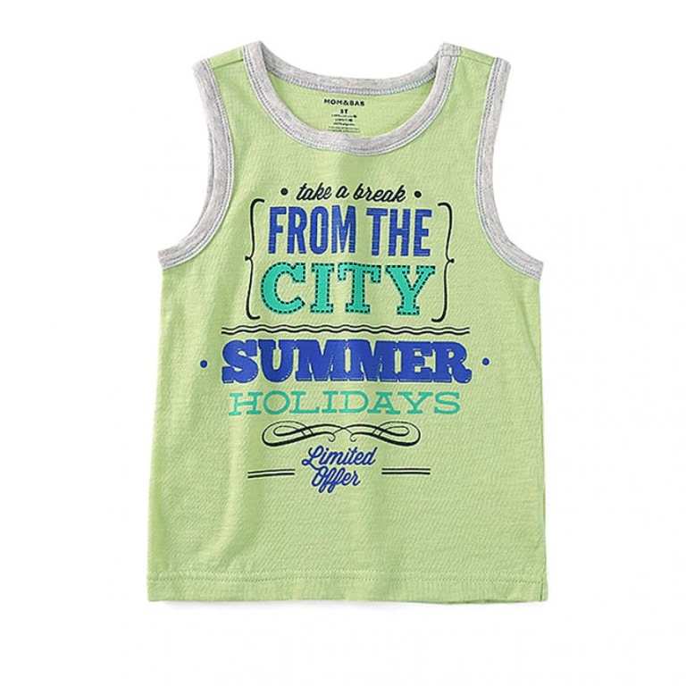 CHERAA MUSCULOSA VERDE SUMMER HOLIDAYS 24M