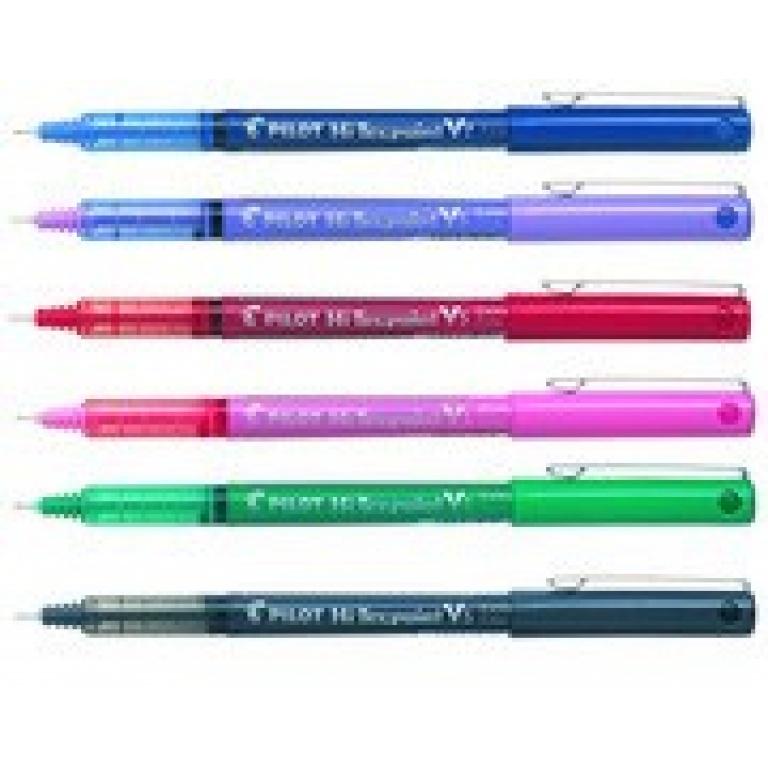 PILOT BOLIGRAFO V7 HI-TECPOINT  TRADICIONAL 0.7 AZUL